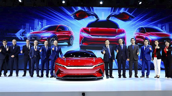 BYD presentó Súper Auto, E-SEED GT en la exhibición de Auto Shanghai