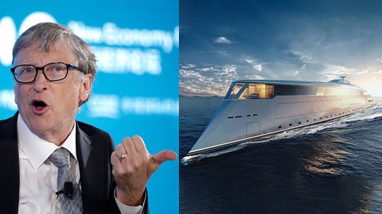 En mar adentro: Bill Gates comprará el primer yate impulsado por hidrógeno en el mundo