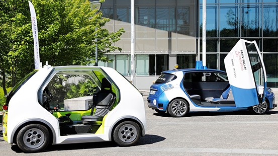 Renault presenta su modelo de vehículo eléctrico compacto EZ-POD