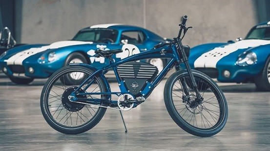 Así es la bicicleta eléctrica inspirada en el superauto Shelby Cobra