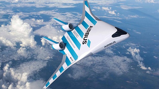 Vuela limpio: Airbus crea avión con alas integradas que reducen en un 20% emisiones de CO2
