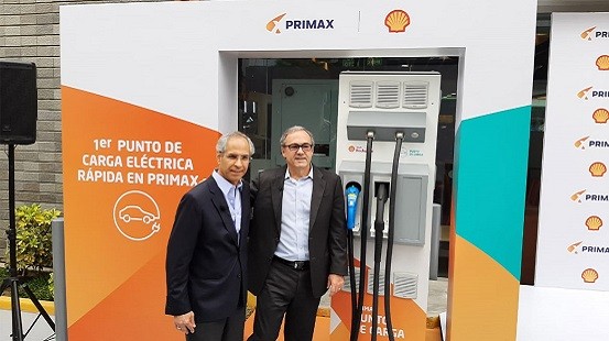 Primax y Shell estrena la primera electrolinera en Perú