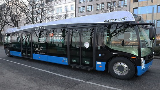 De Europa a Sudamérica: Aptis, bus eléctrico de Alstom, llega a Chile