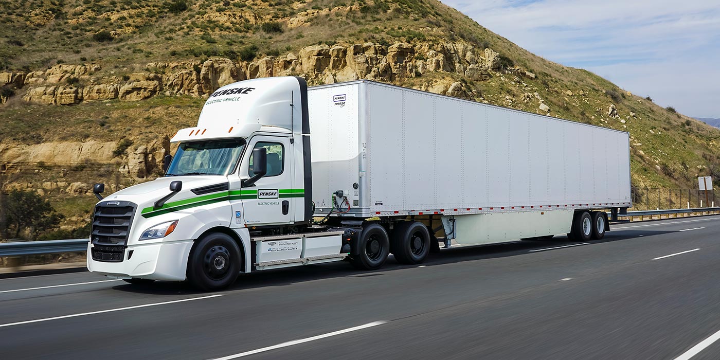 Penske Truck Leasing agrega camiones Orange EV Electric Terminal a su oferta de flota